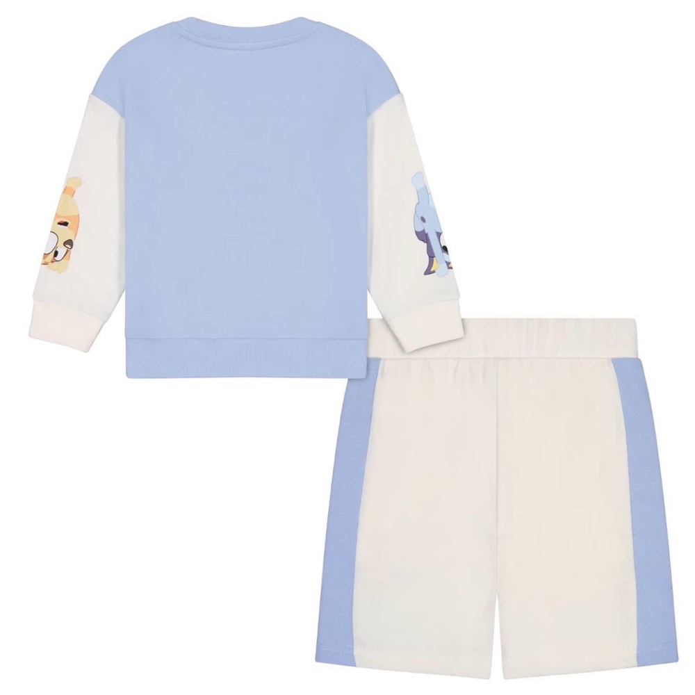 Bluey Kids Matching Set - Blue and White - Picture 2 of 8